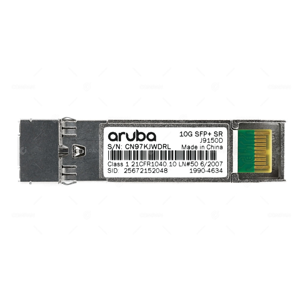 J9150D HP ARUBA 10-GB SFP+ SR TRANSCEIVER