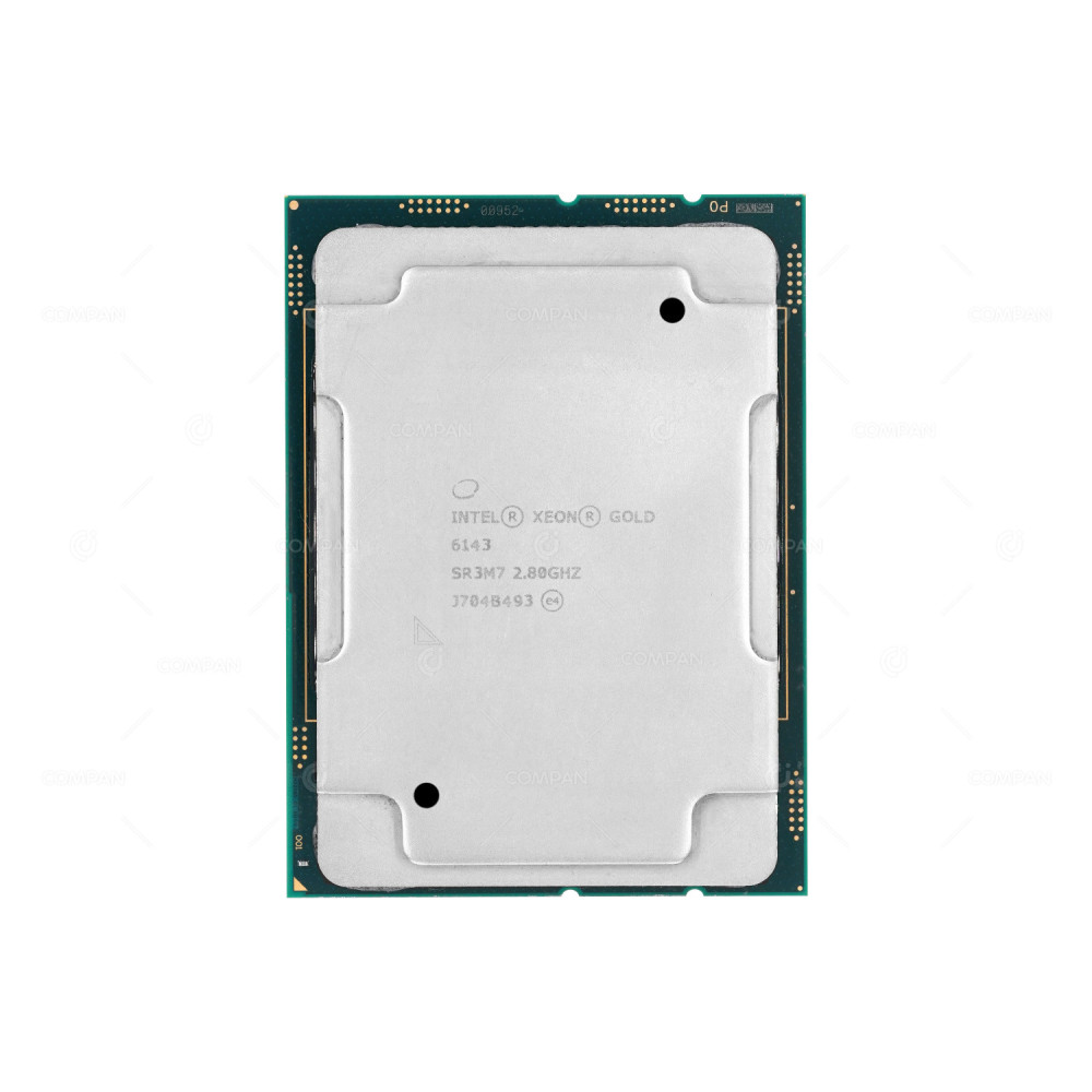 SR3M7  INTEL XEON GOLD 6143 2.80GHZ 16-CORE 22MB L3 CACHE 205W LGA3647