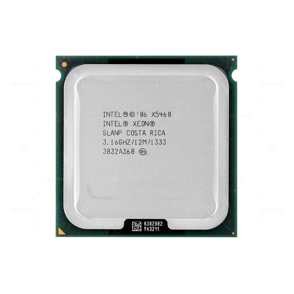 SLANP INTEL XEON X5460 3.16GHZ 4-CORE 12MB L2 CACHE 120W LGA771