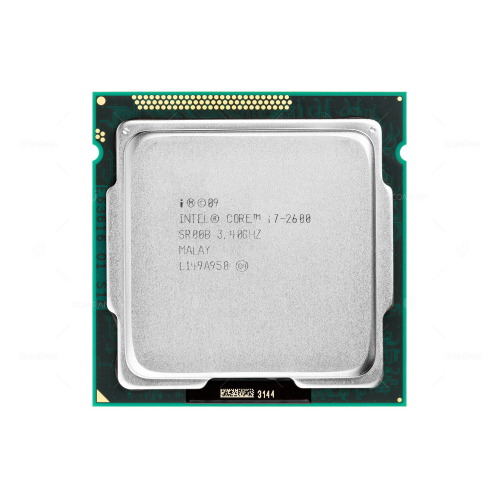 SR00B  INTEL CORE I7-2600 3.40GHZ 4-CORE 8MB L3 CACHE 95W LGA1155