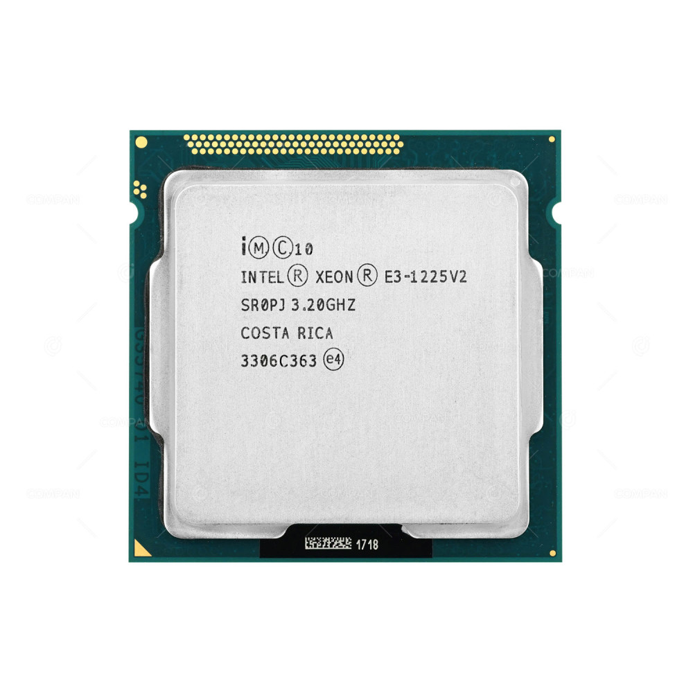 SR0PJ  INTEL XEON E3-1225 V2 3.20GHZ 4-CORE 8MB L3 CACHE 77W LGA1155
