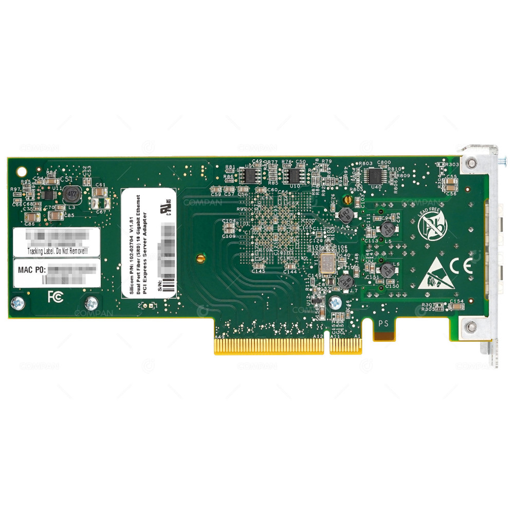 102-0274  SILICOM DUAL-PORT 10G SFP+ PCIE NETWORK  ADAPTER FOR SYMANTEC S500