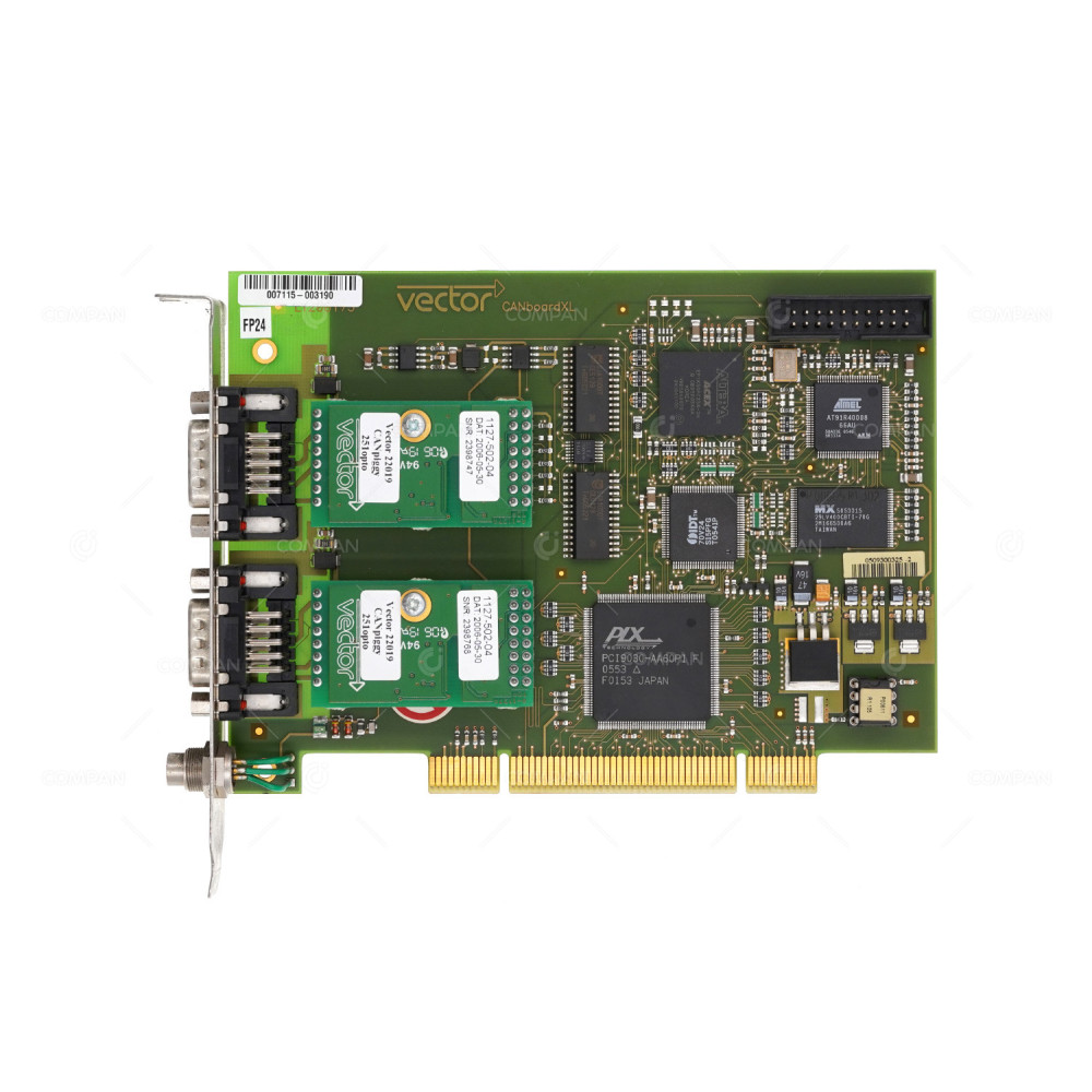 007115  VECTOR CANBOARDXL 2 PORT RS232 PORT PCI ADAPTER