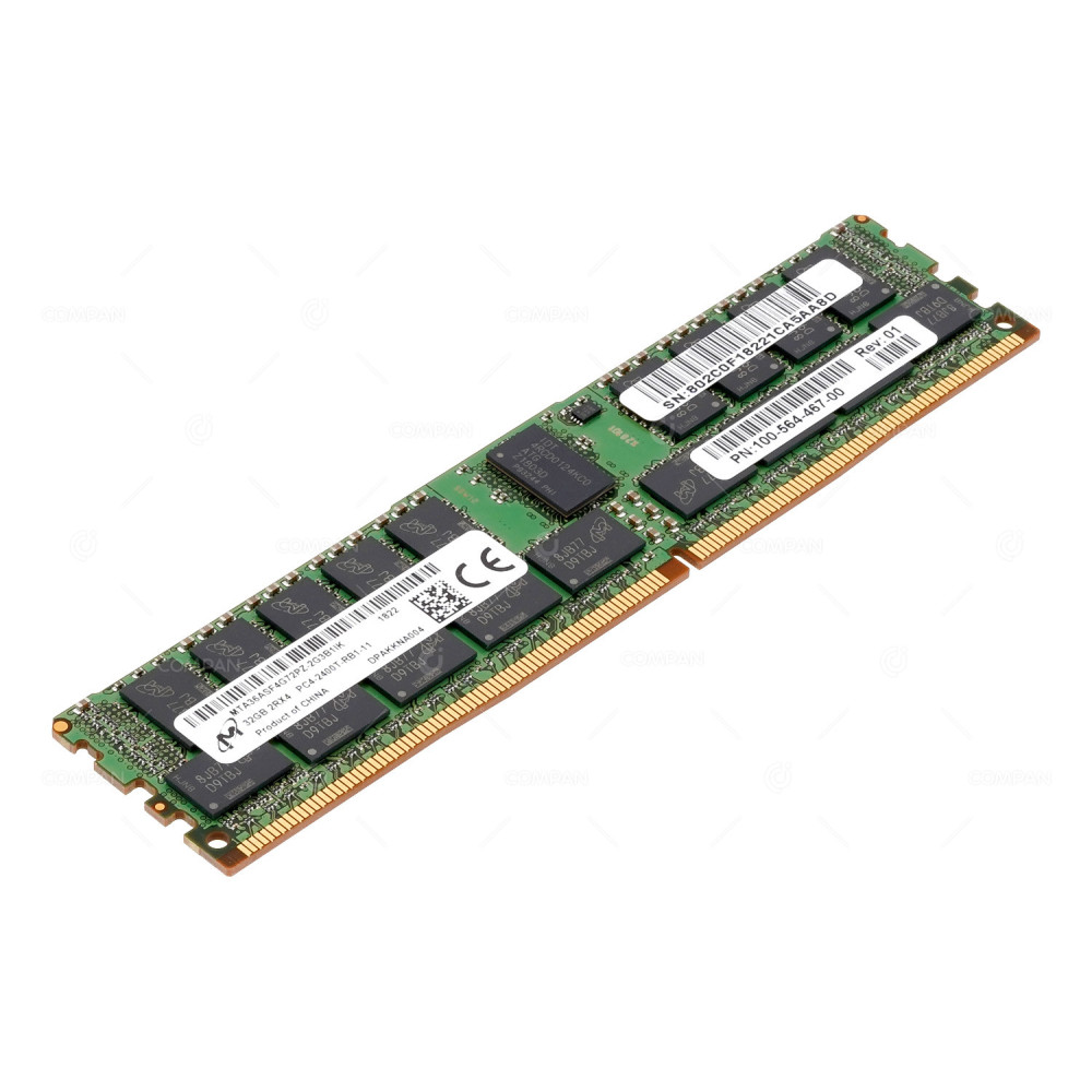 100-564-467-00 2400T  EMC MEMORY 32GB 2RX4 PC4 2400T DDR4 FOR DD9300