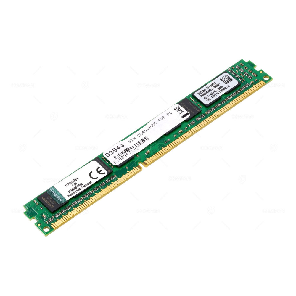 KCP316NS8-4 LP  KINGSTON MEMORY 4GB PC3 12800 DDR3 1600 LOW PROFILE