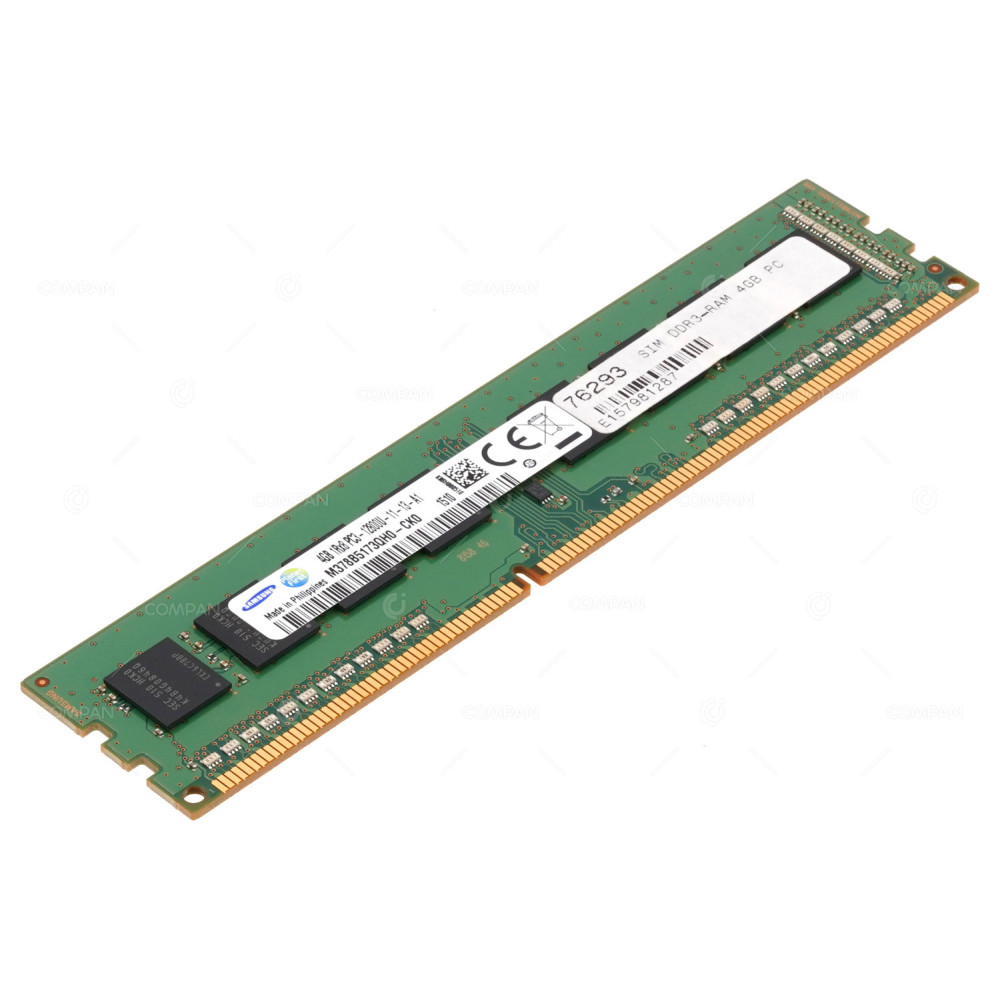 M378B5173QH0-CK0  SAMSUNG MEMORY 4GB 1RX8 PC3 12800U DDR3 1600U