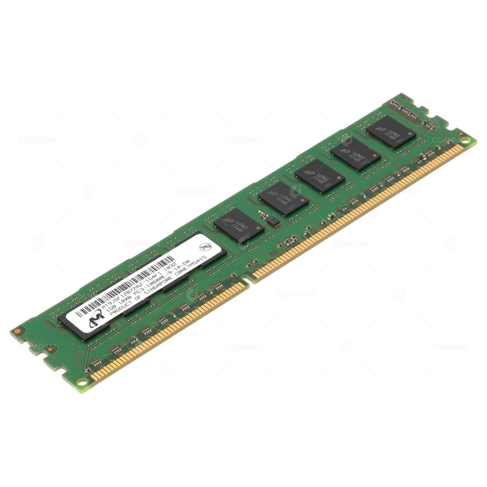 500208-562  HP MEMORY 1GB 1RX8 PC310600U DDR3 1333U UDIMM