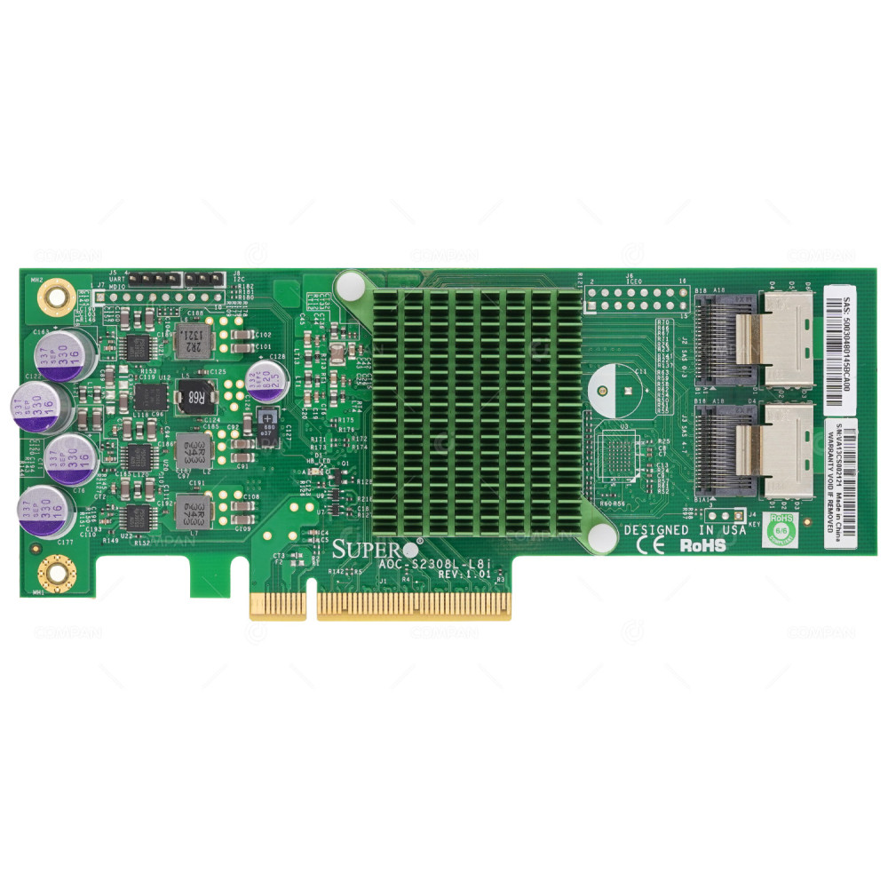 AOC-52308L-L8I NO BRACKET  SUPERMICRO 6G SAS PCIE 3.0 X8 RAID CONTROLELR NO BRACKET FOR NUTANIX NX-7110