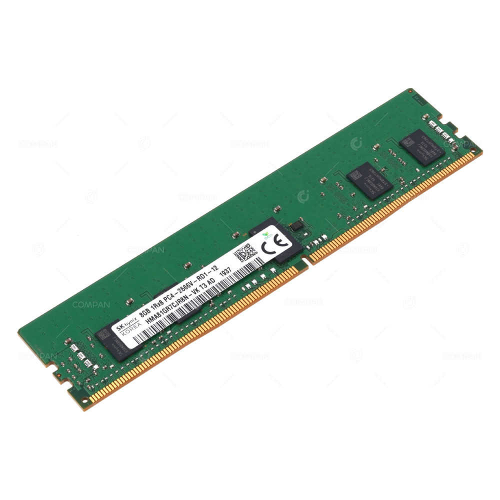 HMA81GR7CJR8N-VK HYNIX DDR4 8GB 1RX8 PC4-21333 2666MHZ RDIMM CL19