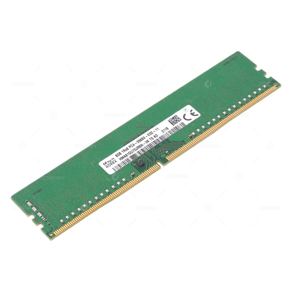 HMA81GU7DJR8N-VK  HYNIX DDR4 8GB 1RX8 PC4-21300 2666MHZ UDIMM CL19