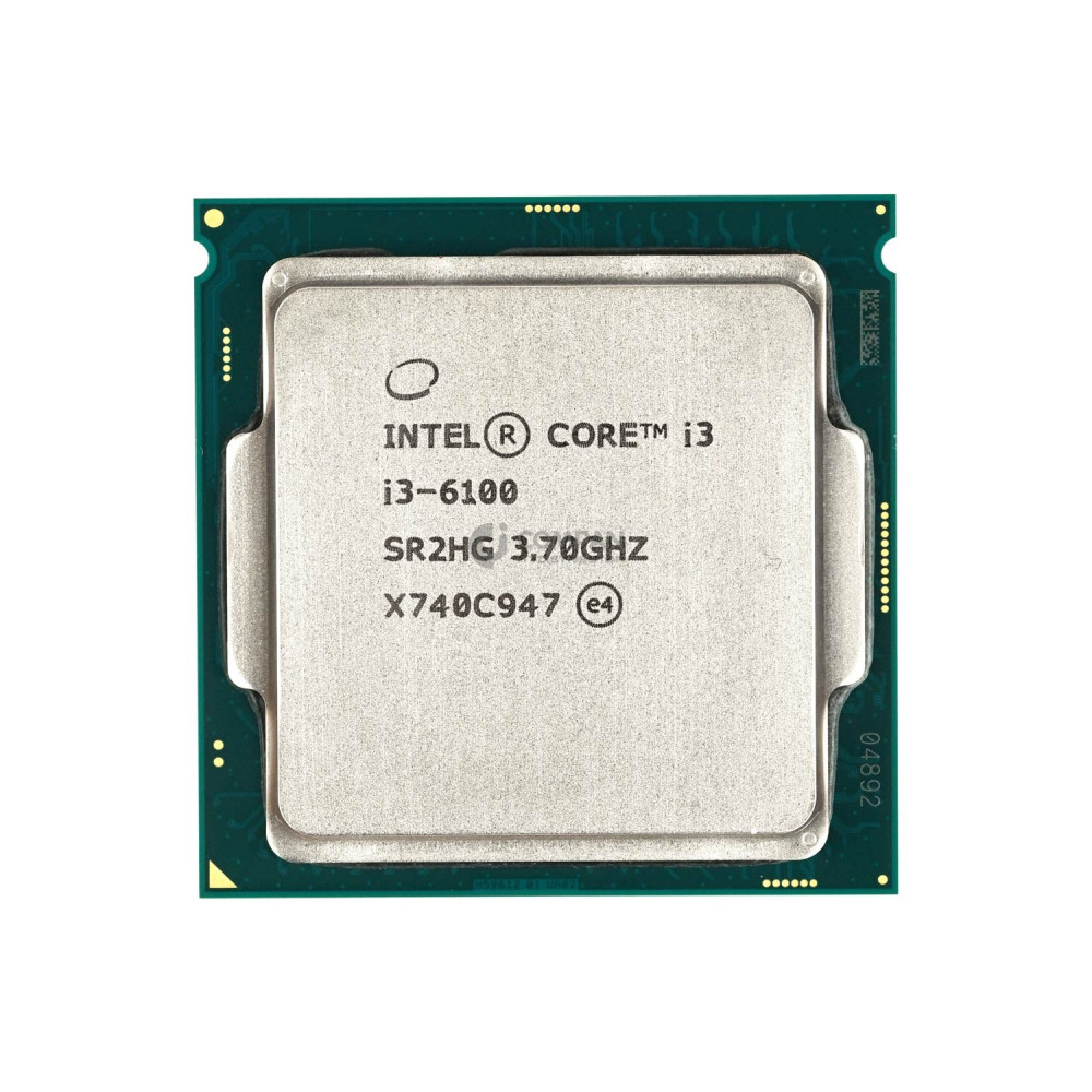 SR2HG INTEL CORE I3-6100  3.70GHZ 2CORE 3MB CACHE 51W SOCKET LGA1151