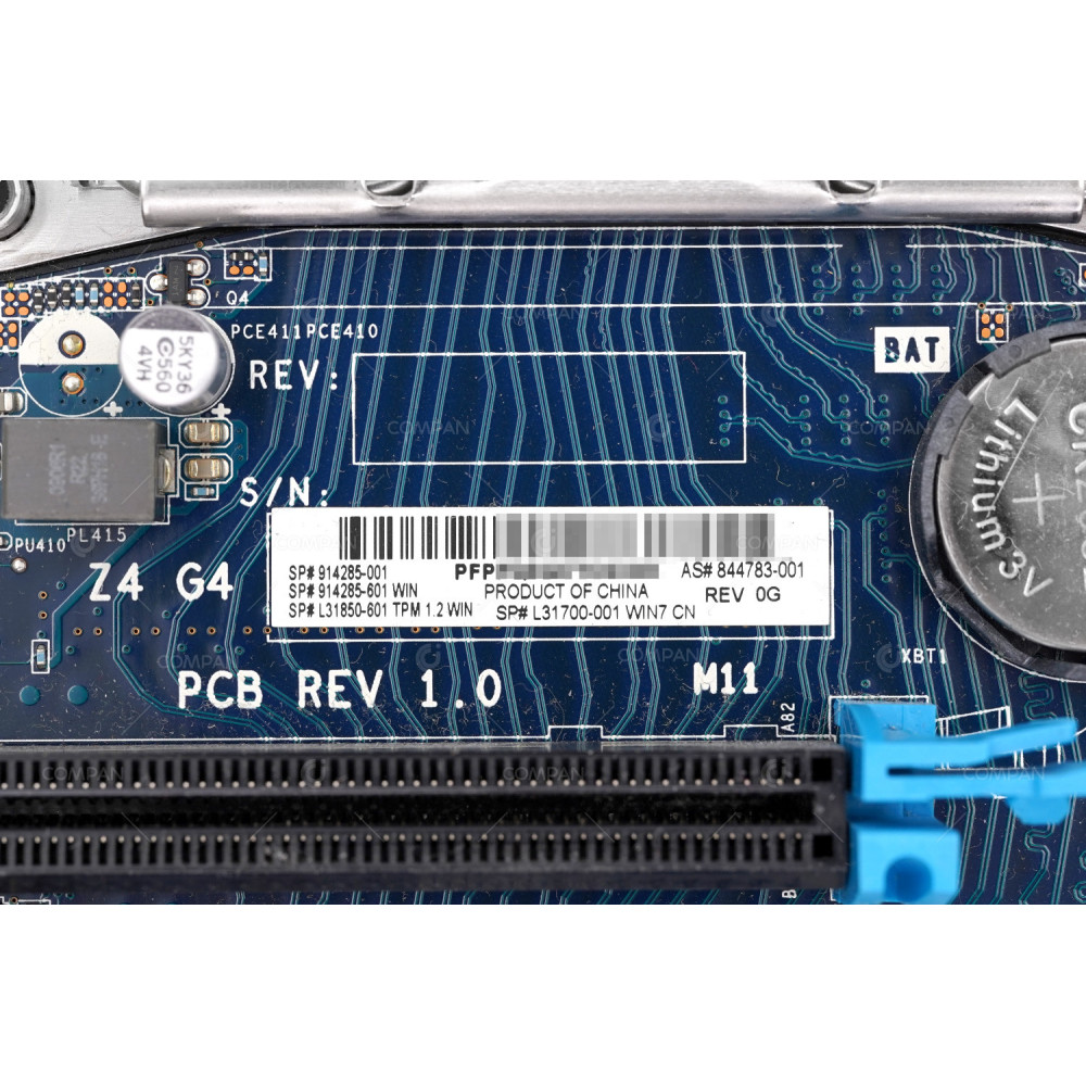 L31700-001  HP MAINBOARD SOCKET LGA2066 8-SLOT DDR4 FOR Z4 G4