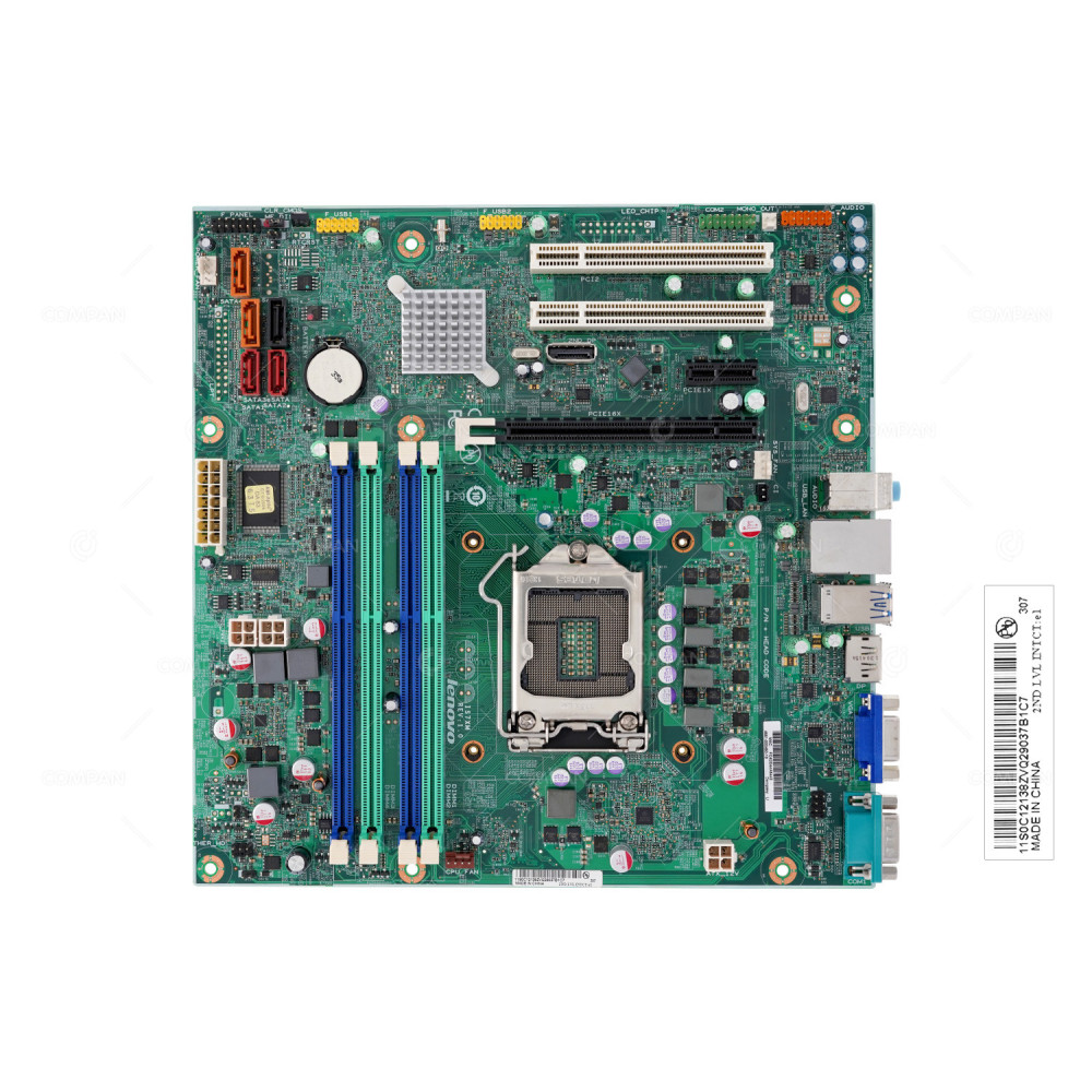 0C12138  LENOVO MAINBOARD SOCKET LGA1155 4 DDR3 RAM SLOTS FOR THINKSTATION E31