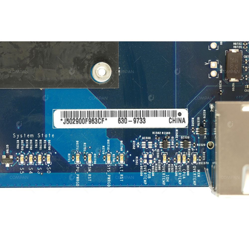 630-9733  APPLE MAINBOARD SOCKET LGA1366 6 DDR3 RAM SLOTS FOR XSERVE3,1