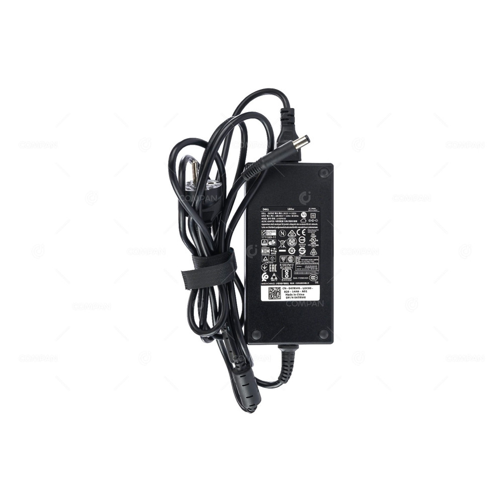 47RW6 DELL 180W 19.5V 9.23A AC ADAPTER  047RW6, LA180PM180