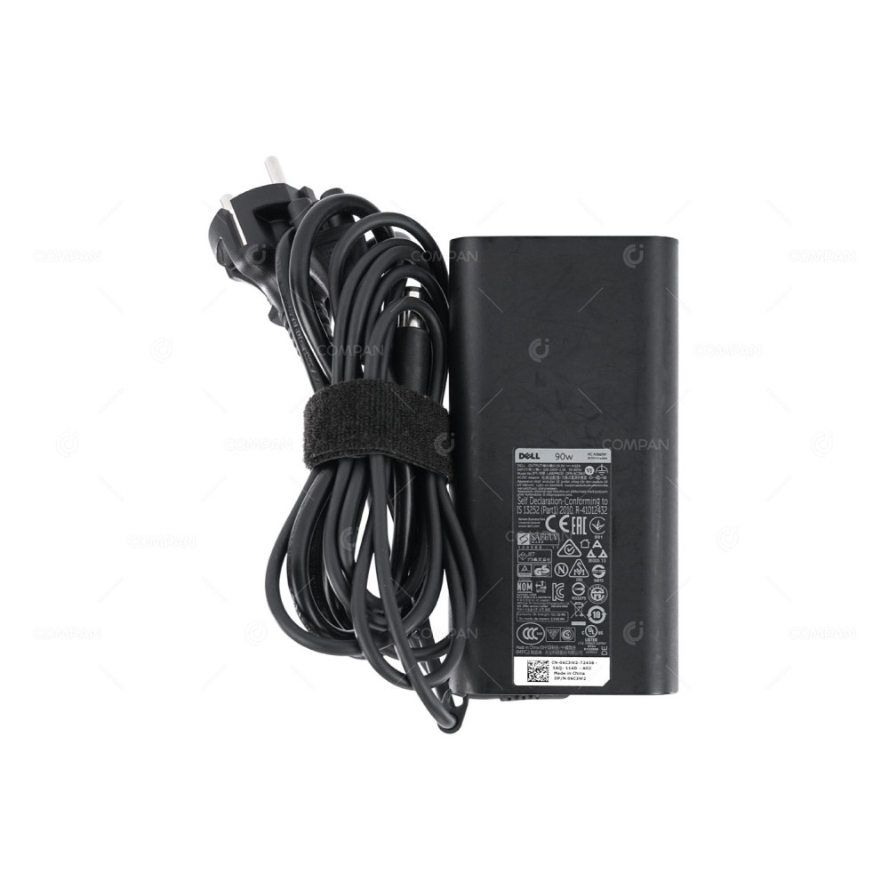 6C3W2 DELL 90W 19.5V 4.62A 7.4MM SLIM AC/DC ADAPTER FOR LAPTOPS LATITUDE 06C3W2, LA90PM130,