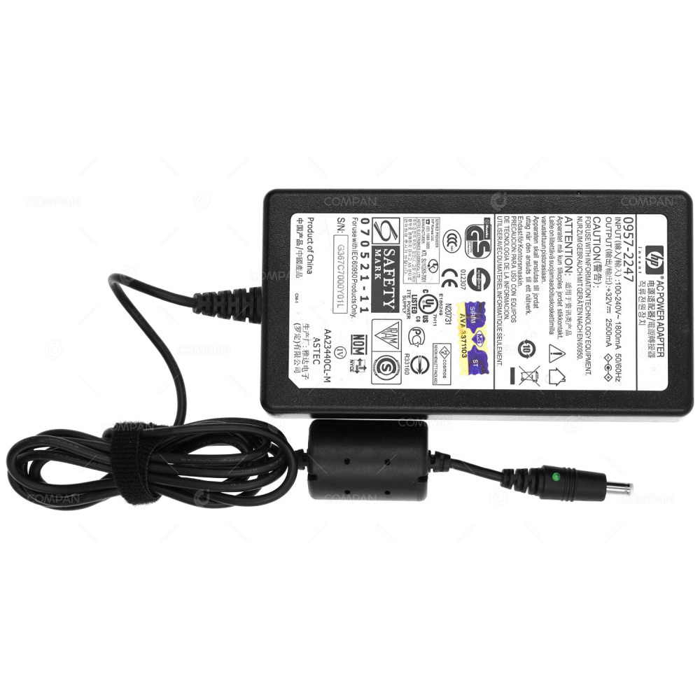 0957-2247 HP AC ADAPTER 32V 2500MA -
