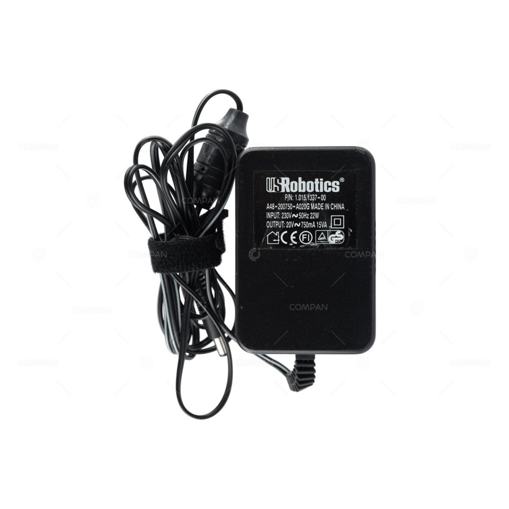 1.015.1337-00 US ROBOTICS 15W 20V 0.75A 15VA AC/DC ADAPTER A48-200750-A020G