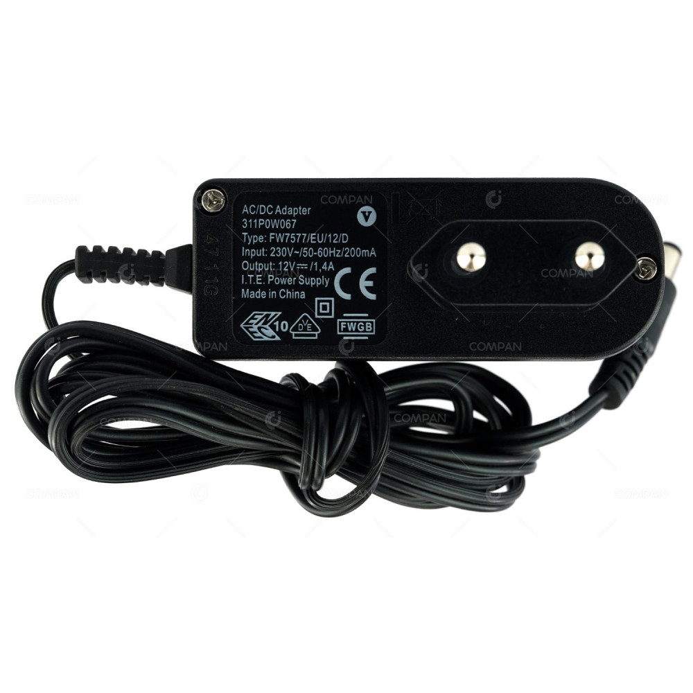 311P0W067 I.T.E. 16W 12V 1.4A AC/DC ADAPTER FW7577/EU/12/D