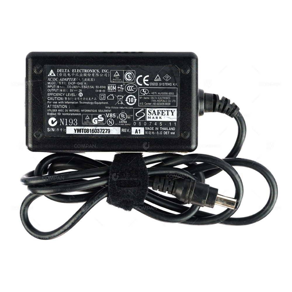 341-0229-01 CISCO 10W 5V 2A AC/DC ADAPTER