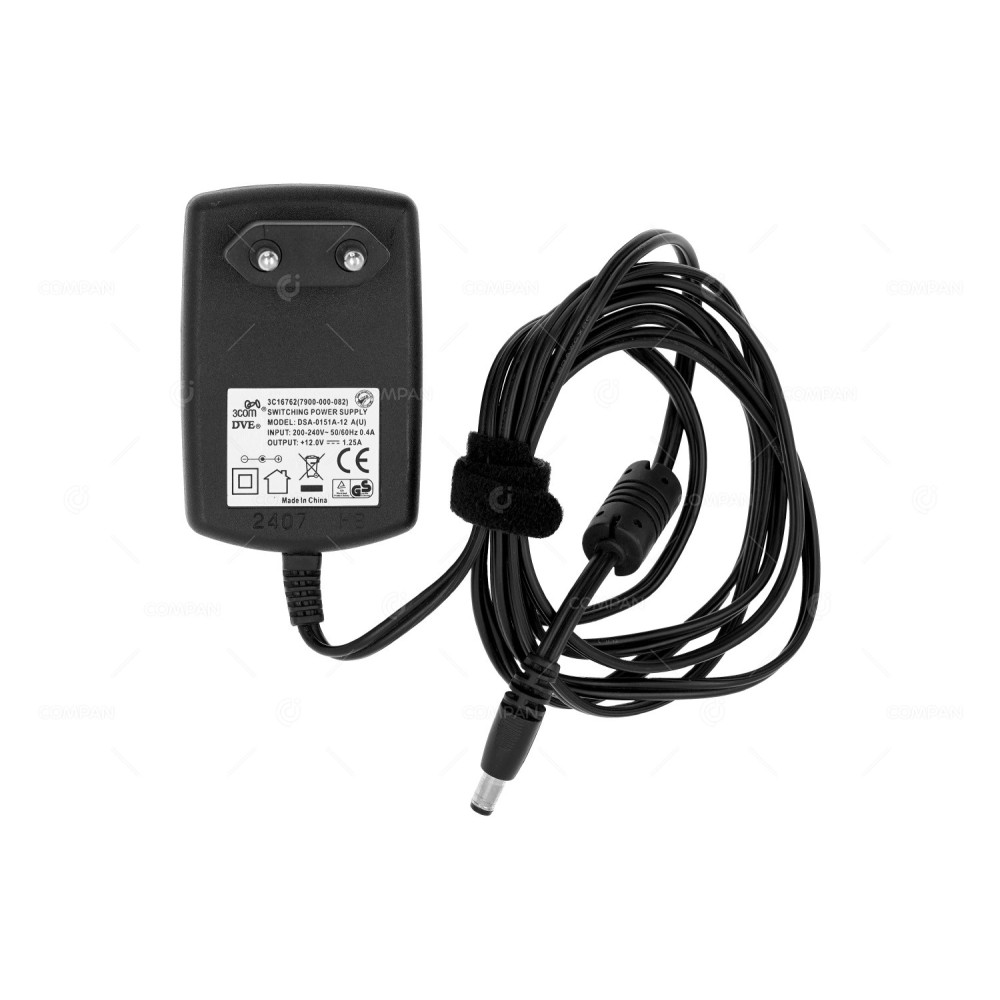 3C16762 3COM SWITCHING POWER SUPPLY DSA-0151A-12 12V/1.25A 7900-000-082