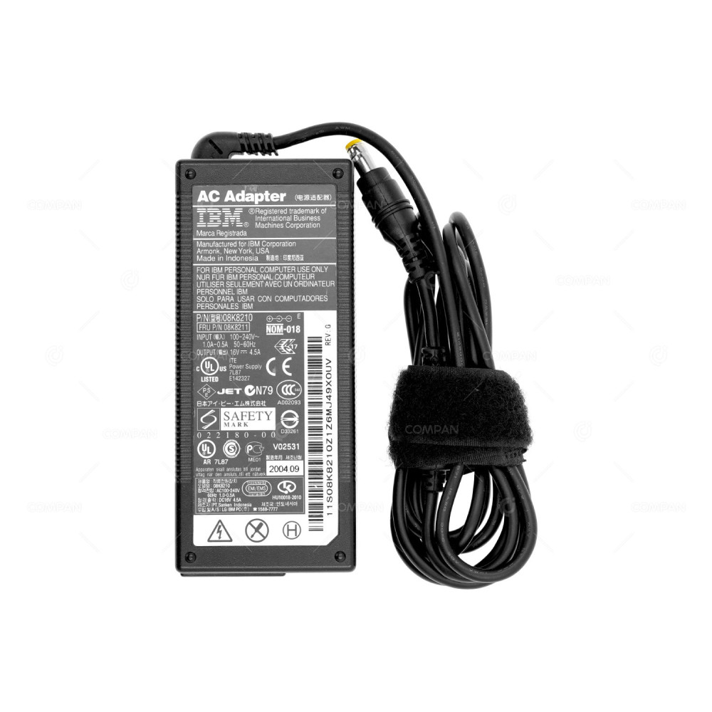 92P1014 AC ADAPTER IBM 16V 4.5A 93P5014