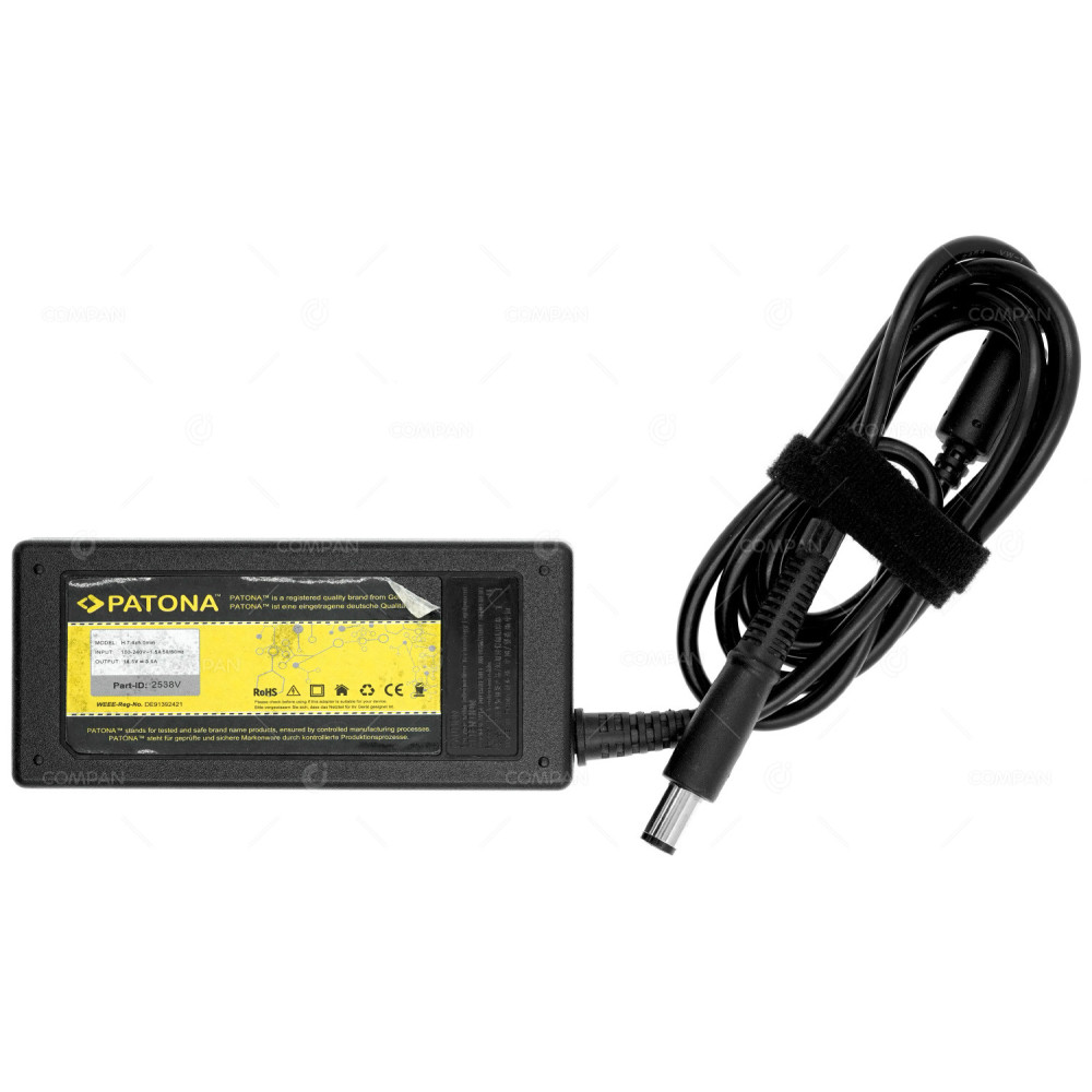 DE91392421 AC ADAPTER PATONA 18.5V 3.5A H 7 4X5 0MM , 2538V
