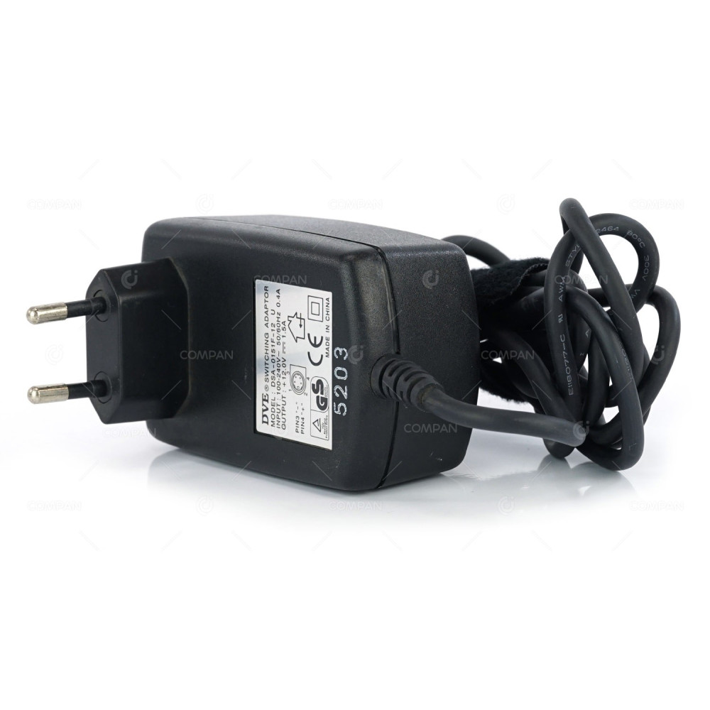 DSA-0151F-12 DVE 18W 12V 1.5A AC/DC ADAPTER -