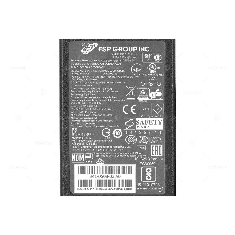 FSP060-DIBAN2_9NA0605343 FSP AC ADAPTER 12V 5A -