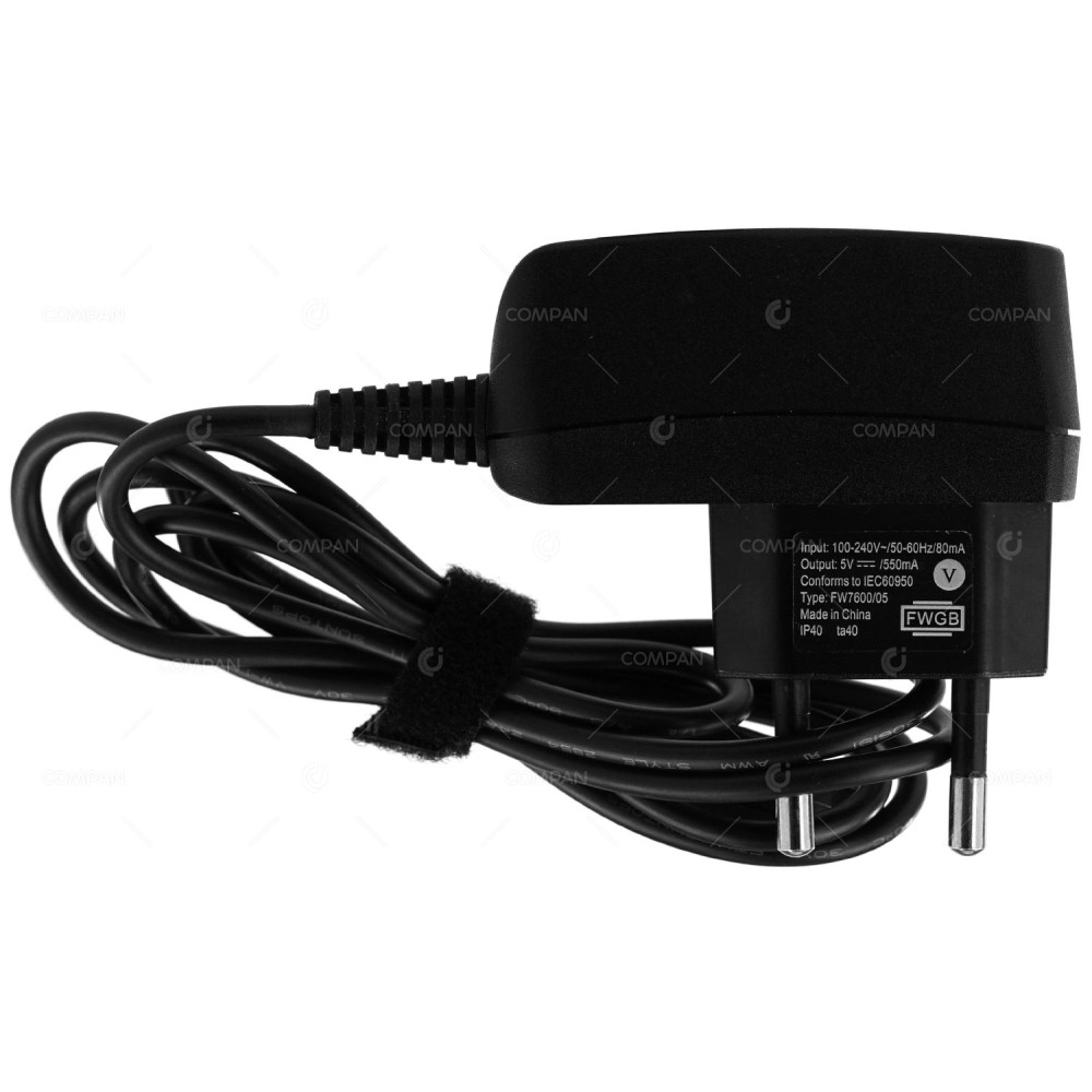 FW7600-05 FWGB 2.75W 5V 0.55A AC/DC ADAPTER FW7600/05