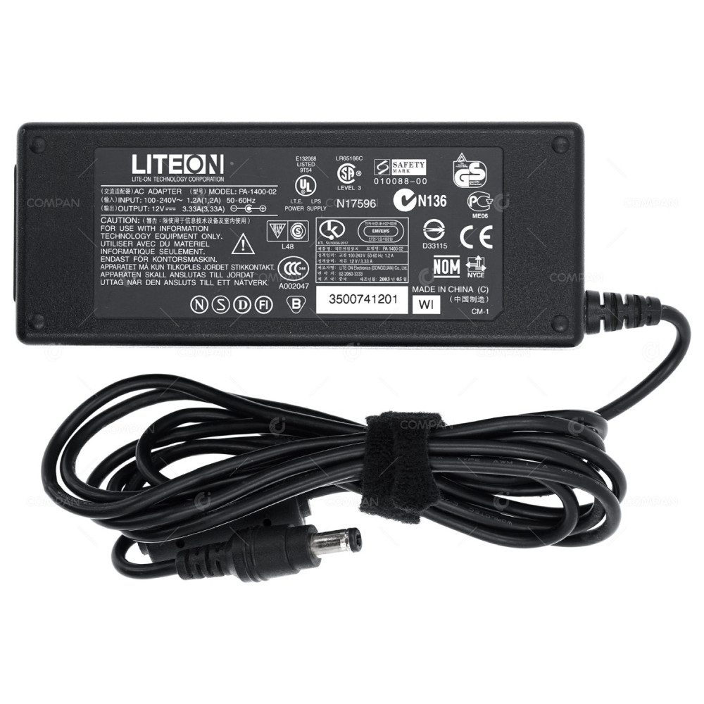 PA-1400-02 LITEON 40W 12V 3.33A AC ADAPTER -