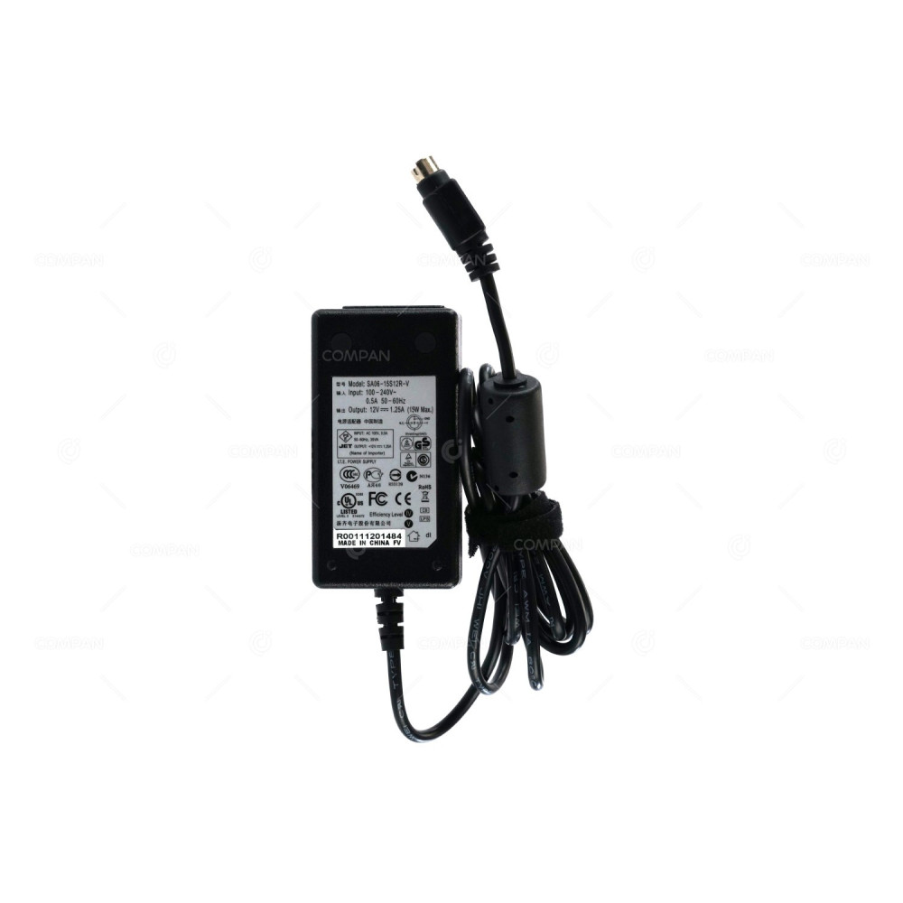 SA06-15S12R-V JET 15W 12V 1.25A AC/DC ADAPTER -