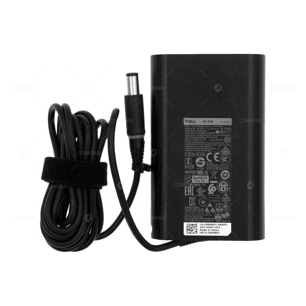 WM8P1 DELL DA65NM192 65W 19.5V 3.34A AC/DC ADAPTER FOR LAPTOPS 0WM8P1,  DA65NM192