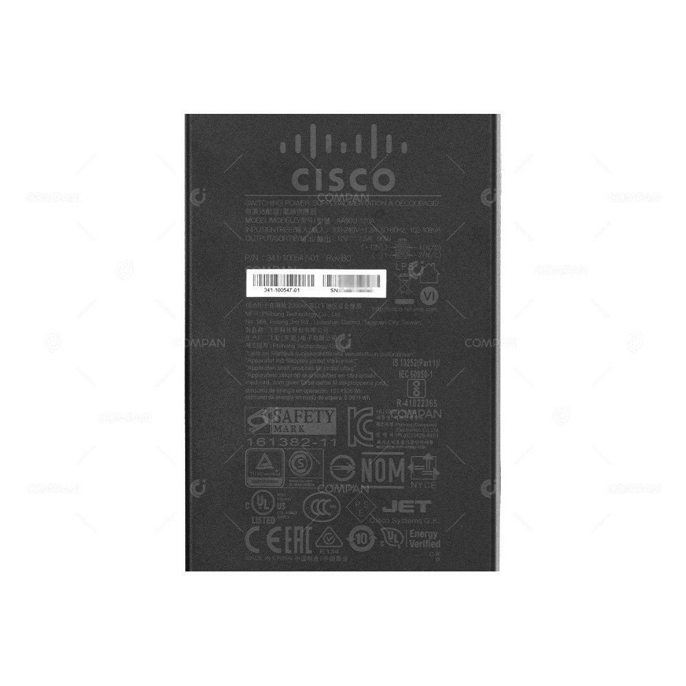 341-100547-01  CISCO AC POWER SUPPLY  AA90U 341-100547-01 FOR ISR4221/K9 V02 4221 SERIES