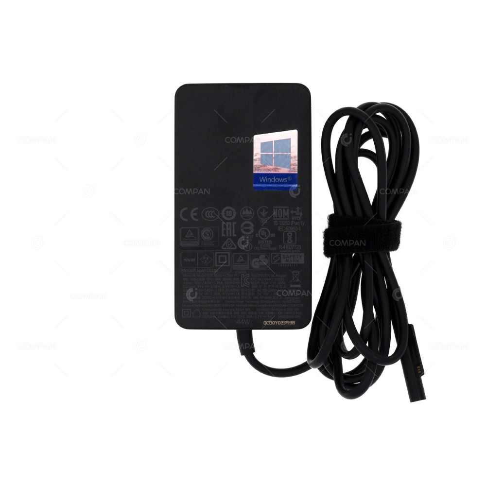 MODEL 1800 MICROSOFT MODEL 1800 44W 15V 2.8A AC ADAPTER CHARGER FOR MICROSOFT SURFACE NEW PRO 5 HU10042-16085, MSIP-REM-CIY-1800, MODEL 1800