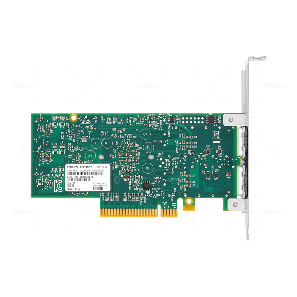 00D9552 IBM MELLANOX CONNECTX-3 DUAL PORT 40GBE FDR IB VPI ADAPTER