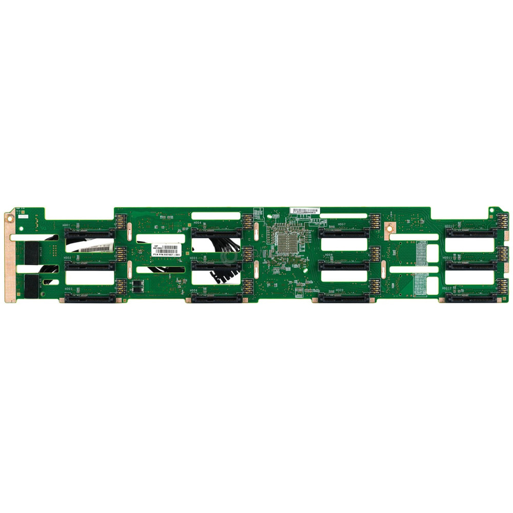 647407-001 HP 12-BAY 3.5" LFF BACKPLANE FOR HP PROLIANT DL380P G8