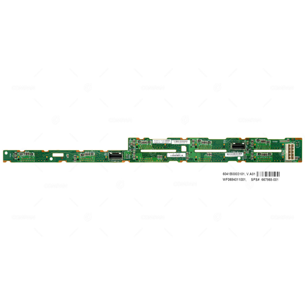 667868-001 HP 8-BAY 2.5" SFF BACKPLANE FOR HPE PROLIANT DL360P G8