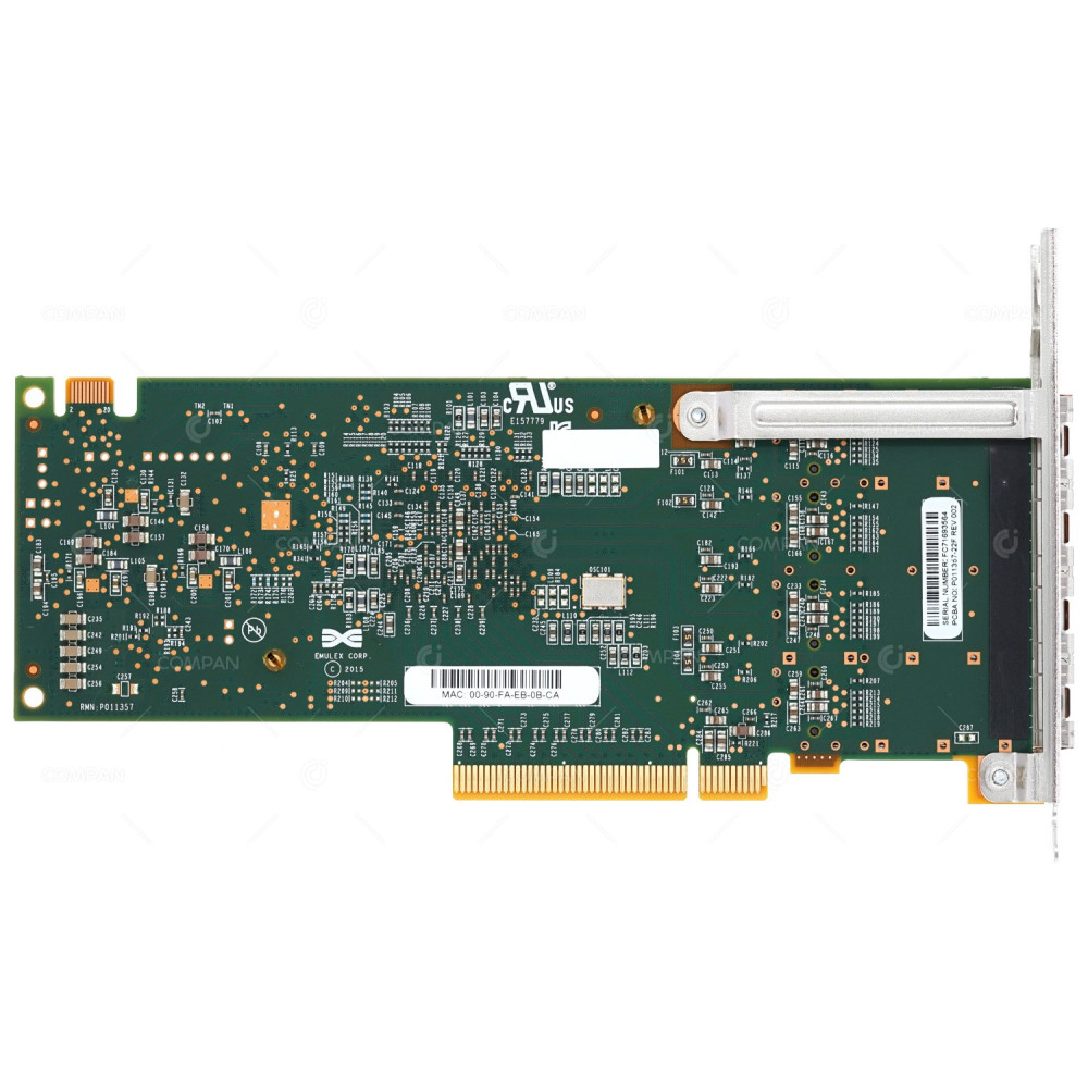01EJ187 IBM QUAD PORT 16GB SFP+ FC ADAPTER CARD FOR STORWIZE V3700 G2 V5000 G2