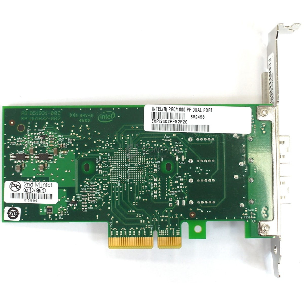 106-00049 NETAPP DUAL PORT 1GB SFP ETHERNET PCI-E ADAPTER FOR NETAPP FAS314