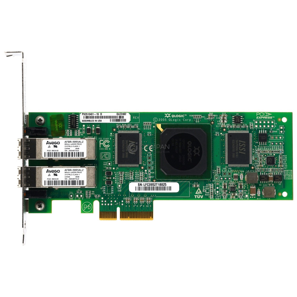111-00204 NETAPP QLOGIC QLE2462 DUAL PORT 4GB SFP+ PCI-E ADAPTER FOR FAS3240