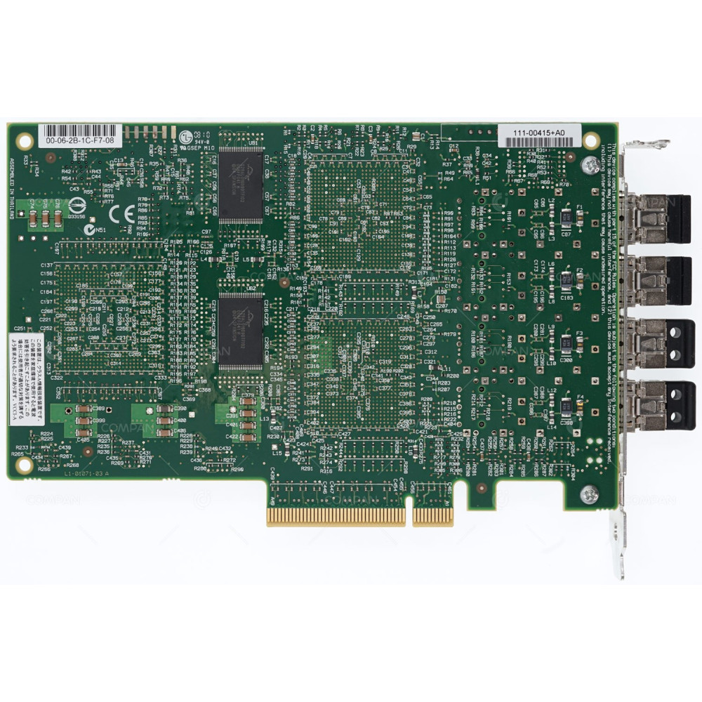111-00415+A0 NETAPP QUAD PORT 4GB SFP FC ADAPTER FOR NETAPP FAS3140 FAS3210