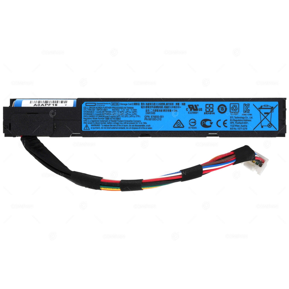 878643-001 HP 96W SMART STORAGE BATTERY FOR DL ML SL SERIES G9 G10