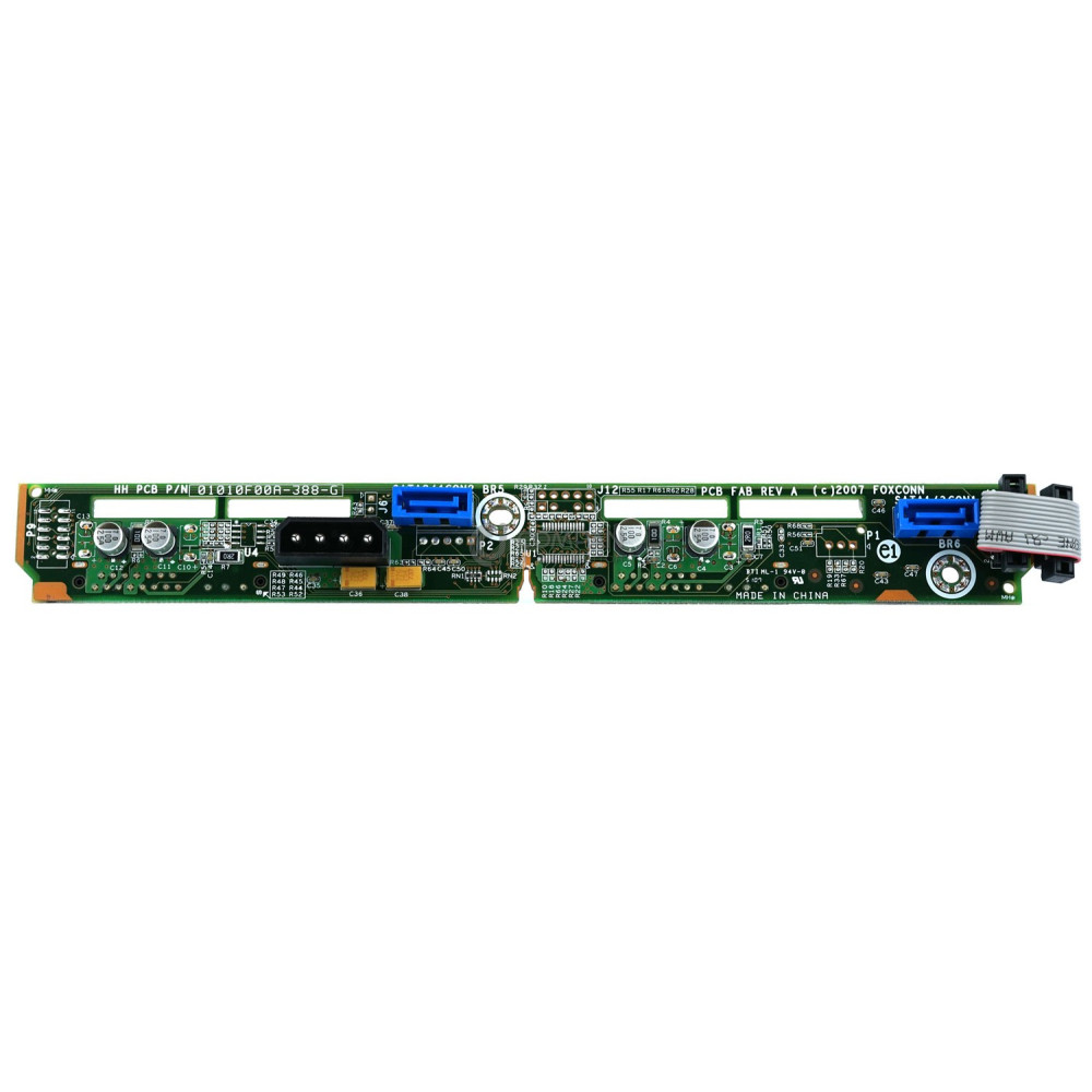 452341-001 HP LEFT BACKPLANE BOARD 2BAY 3.5 SAS SATA FOR DL160 DL165 G5 445186-001