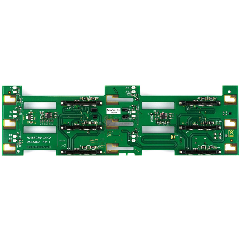 A3C40093251 FUJITSU BACKPLANE 6BAY 3.5 SAS FOR RX300 S5 S6 S7 A3C40093250