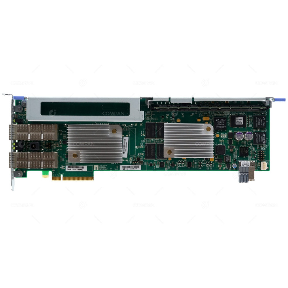 111-01158 NETAPP NVRAM8 4G QSFP W/ BATTERY & CACHE DUAL PORT ADAPTER FOR FAS