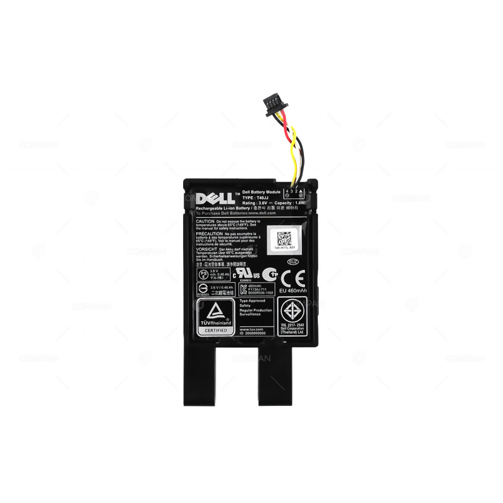 37CT1 DELL BATTERY 3.7V 500MAH LI-ION FOR DELL PERC H710