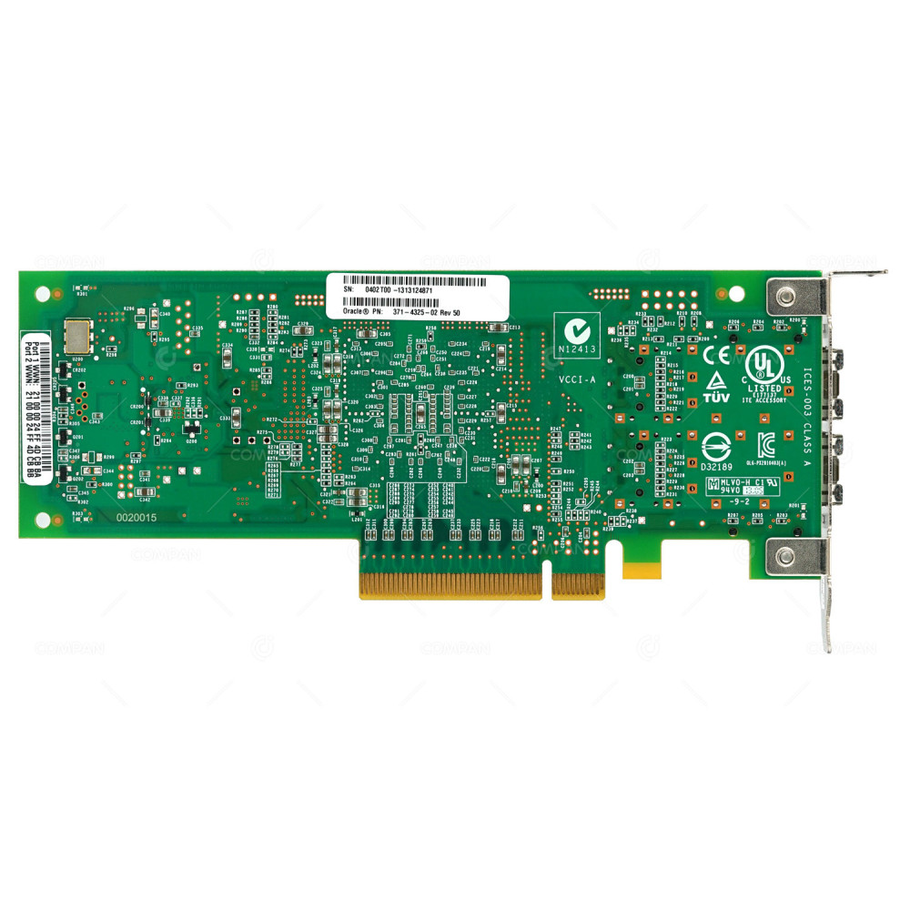 240-7124-01 SUN ORACLE FUJITSU PCI-E SANBLADE 8GB DUAL PORT FC FOR SPARC M10-1