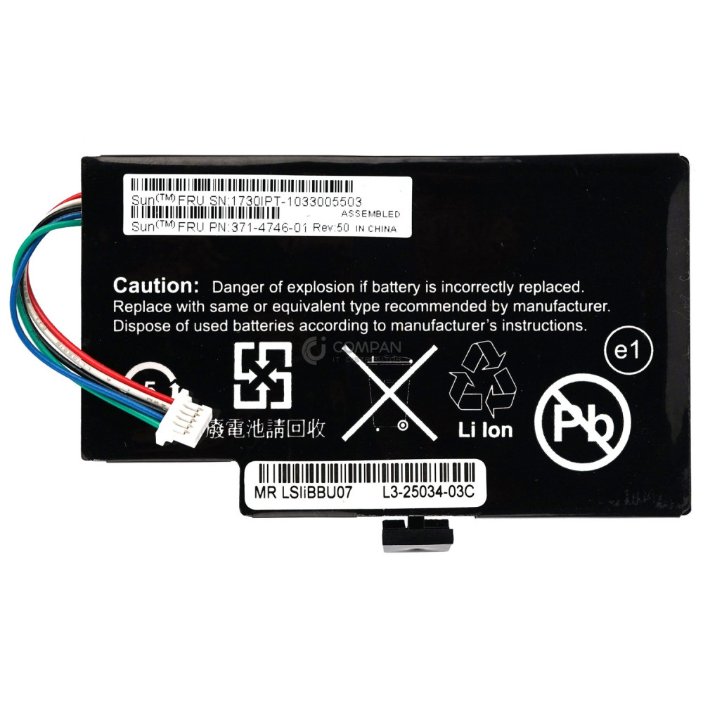 371-4746-01 SUN BATTERY MODULE FOR SUN FIRE X4470 CONTROLLER