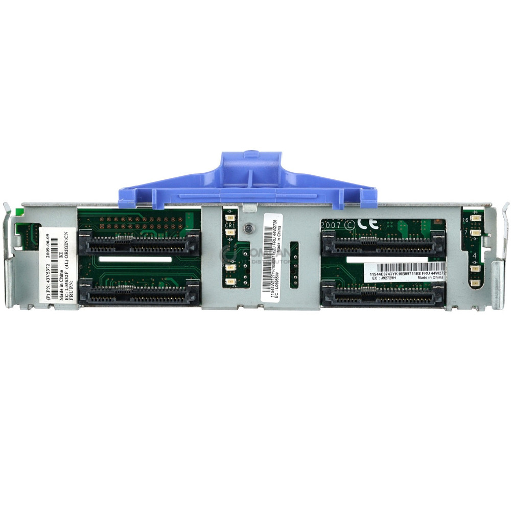 44W2728 IBM BACKPLANE 4BAY 2.5 SFF SAS SATA FOR X3850 M2 43V5372, 44W2727